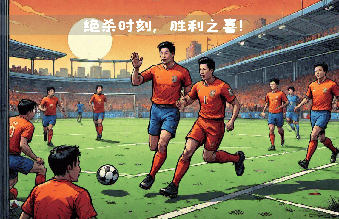 一场关键比赛中，球队在最后时刻完成绝杀，取得胜利的简单介绍